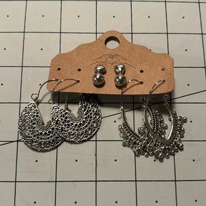 Silver, bohemian women’s jewelry, earrings, stud and dangle, every occasion